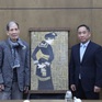 Bảo tàng Mỹ thuật Việt Nam tiếp nhận 2 tác phẩm của họa sĩ Phùng Phẩm từ châu Âu trở về