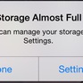 Phải làm gì khi iPhone hết dung lượng lưu trữ?