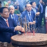 Thủ tướng Phạm Minh Chính dâng hương tưởng nhớ các Vua Hùng