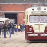 Diễu hành tàu điện lịch sử ở Moscow (Nga)