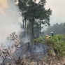 Hàng trăm cán bộ, chiến sĩ và người dân tham gia chữa cháy rừng