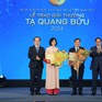 Trao Giải thưởng Tạ Quang Bửu năm 2024 cho 2 nhà khoa học ngành Vật lý và Môi trường