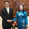 Quyền Chủ tịch nước tiếp Đại sứ Nhật Bản Ito Naoki trình Quốc thư