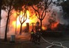 Hà Nội: Cháy lớn tại biệt thự trong khu đô thị Pháp Vân